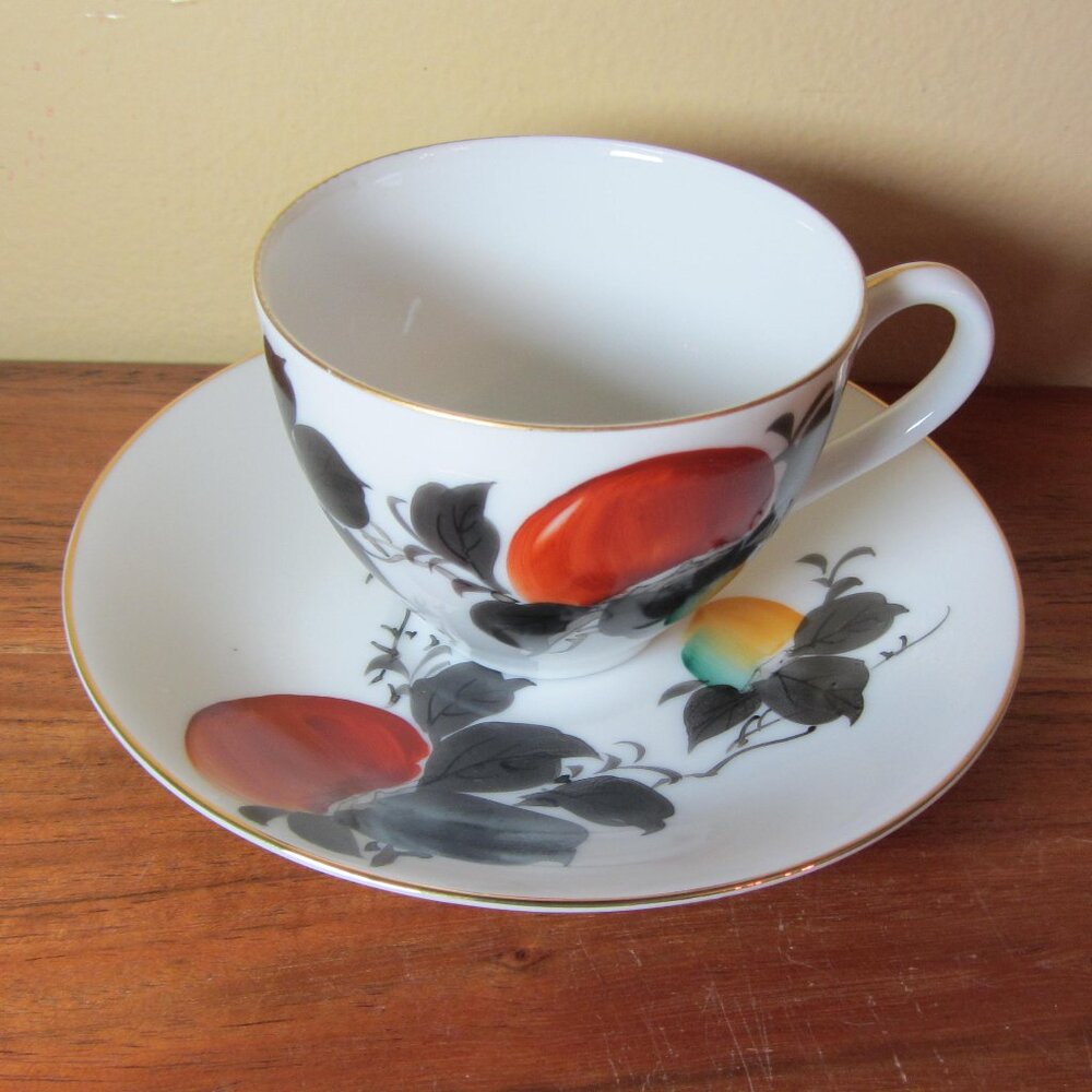 Mascot china japan NA-961 7 oz tea cup & saucer (W5715)